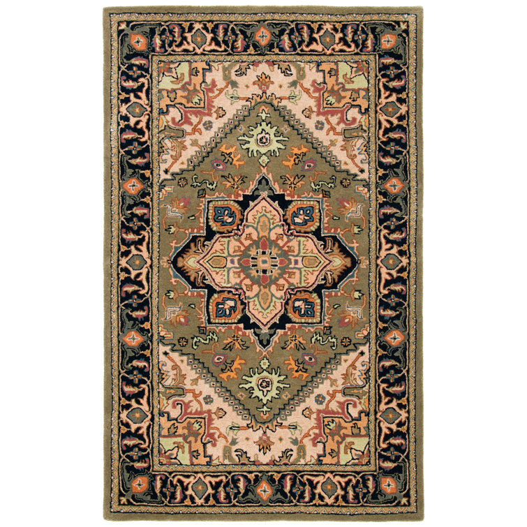 Hebron Hand Tufted Wool Oriental Rug