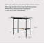 Nordic Ironwork Rectangular Bar Table
