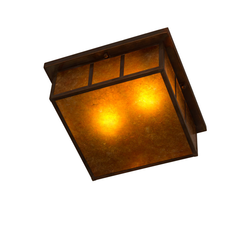 Hyde Park Mission 2 - Light Outdoor Flush Mount