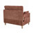 Chenille Upholstered Convertible Chair-87112327