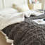 Couverture en molleton gris Sherpa-119457225-119457229