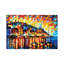 Harbor Of Corsica by Leonid Afremov - Painting on Canvas-1265052787