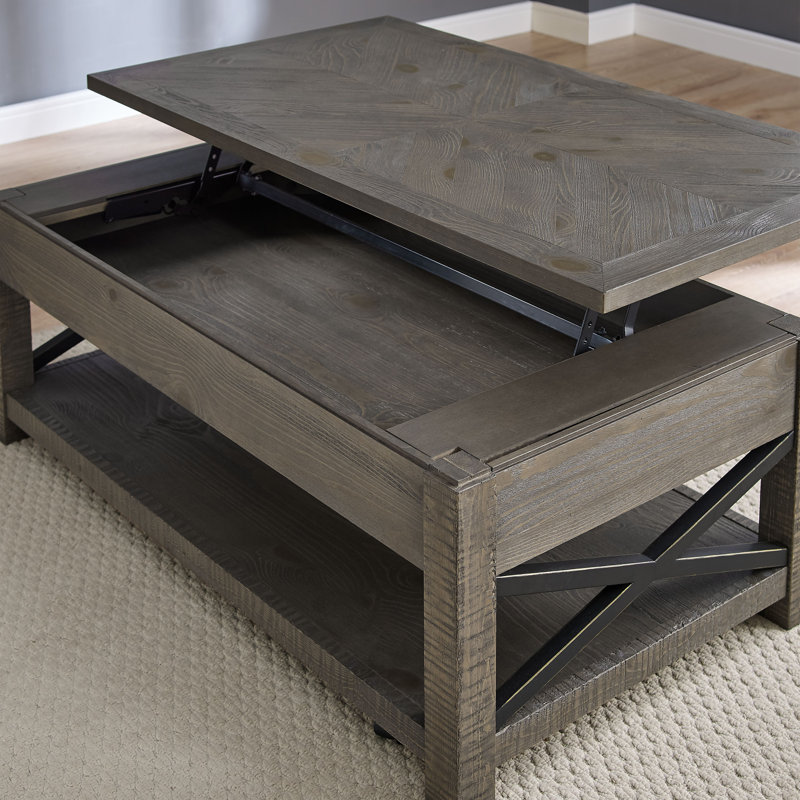 Table basse à 4 pieds avec rangement Bryson