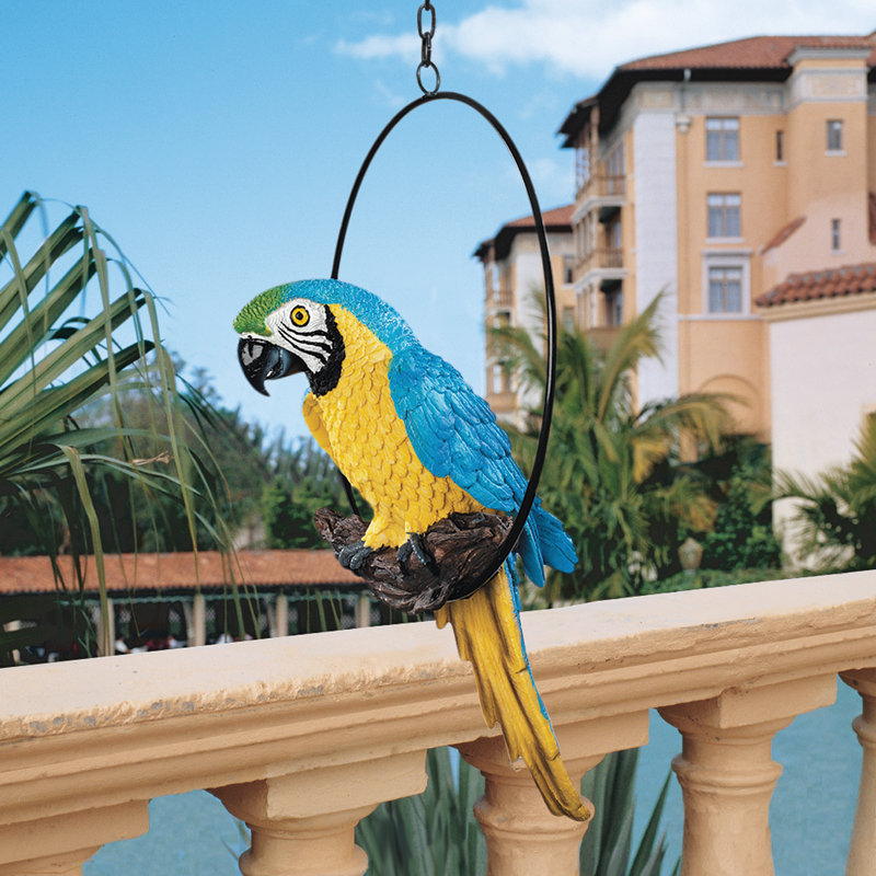 Paradise Parrot Wall Decor
