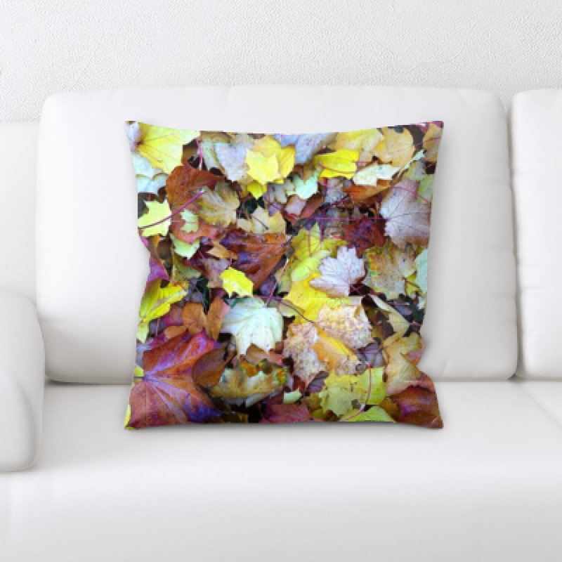 Gurley Leaf Throw Pillow