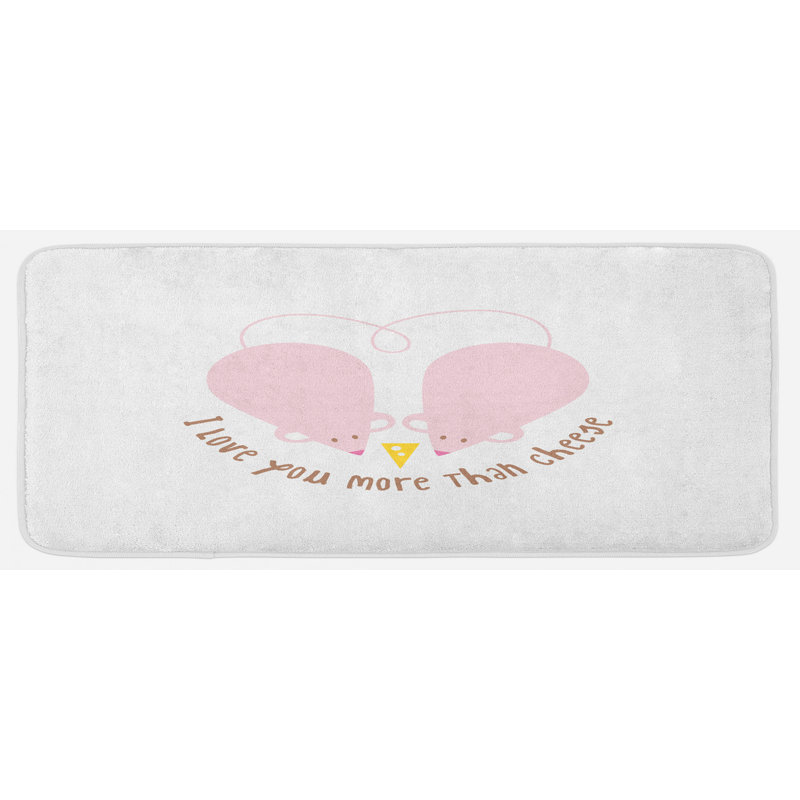 Tapis de cuisine I Love You More