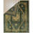 Green Hand Knotted Wool Area Rug-1116900245