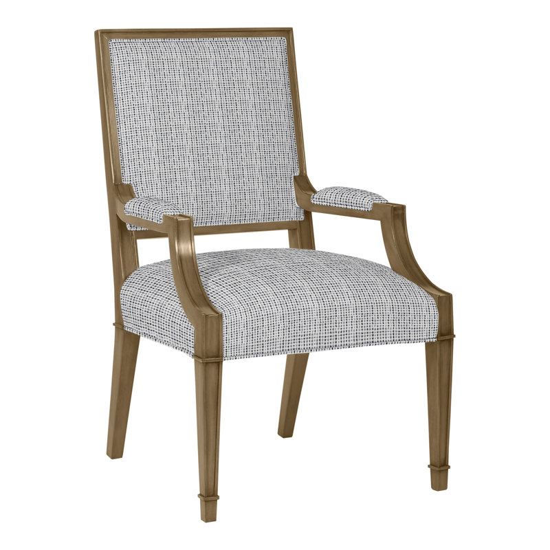 Leighton By Michael Weiss Upholstered Armchair, Worthy Snow, Hampton