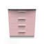 Fully Assembled Letoya 4 - Drawer Chest of Drawers-1328339034