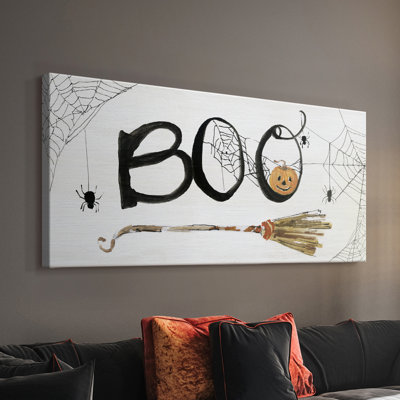 Toile tendue avec châssis «Boo»