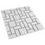 Academy Random Sized Straight Edge Porcelain Versailles Mosaic Wall & Floor Tile-1806819462