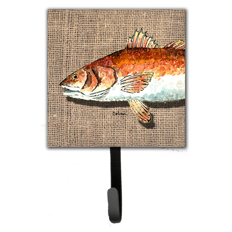 Porte-laisse de poisson et crochet mural