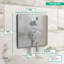 Ecostat Square Pressure Balance Shower Trim with Diverter Valve Trim Only-63222427