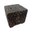 Square Mud Cloth Ottoman
