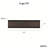 Vega 3" x 12" Beveled Glass Metal Look Subway Wall Tile-50654960