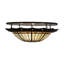 Fleur-de-Lite 4 - Light Semi Flush Mount