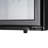 47 in. Commercial Two Glass Door Back Bar Cooler Refrigerator with Side Condenser and Compressor, LED Lighting, 11 Cu. Ft Capacity in Black (KM-BC-2GD-SCBK)-112233248