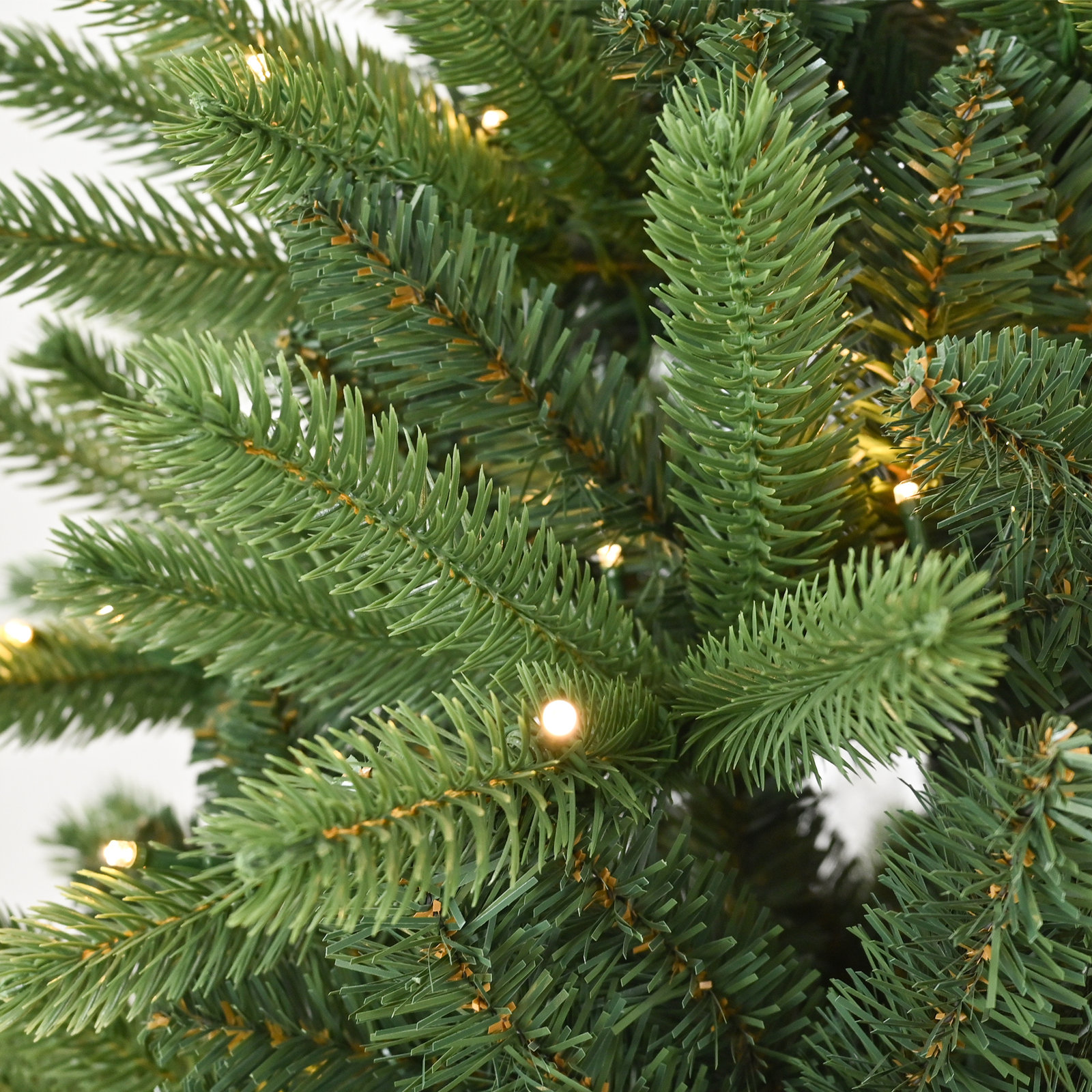 Pre-Lit Spruce Christmas Tree, 6.5' H