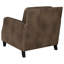 Fauteuil en cuir Gunderson Brown Sugar