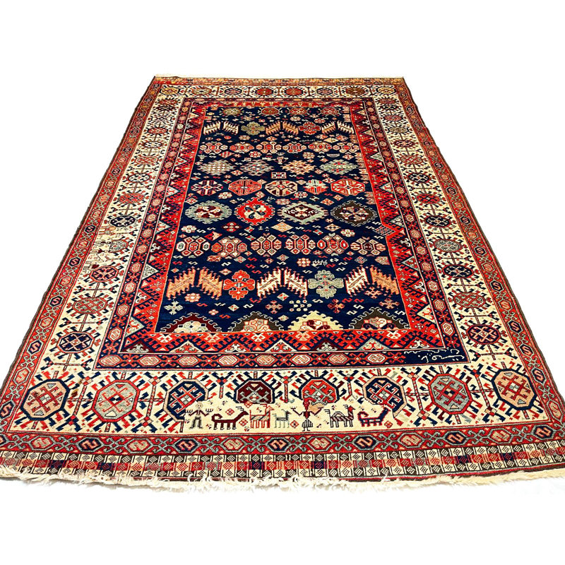 Tapis tribal unique en son genre