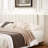 Platform Bed Frame with Tufted Upholstered Headboard & Solid Wood Bed Legs-86671010-86671007