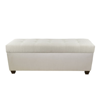 Banc de rangement rembourré Hearns