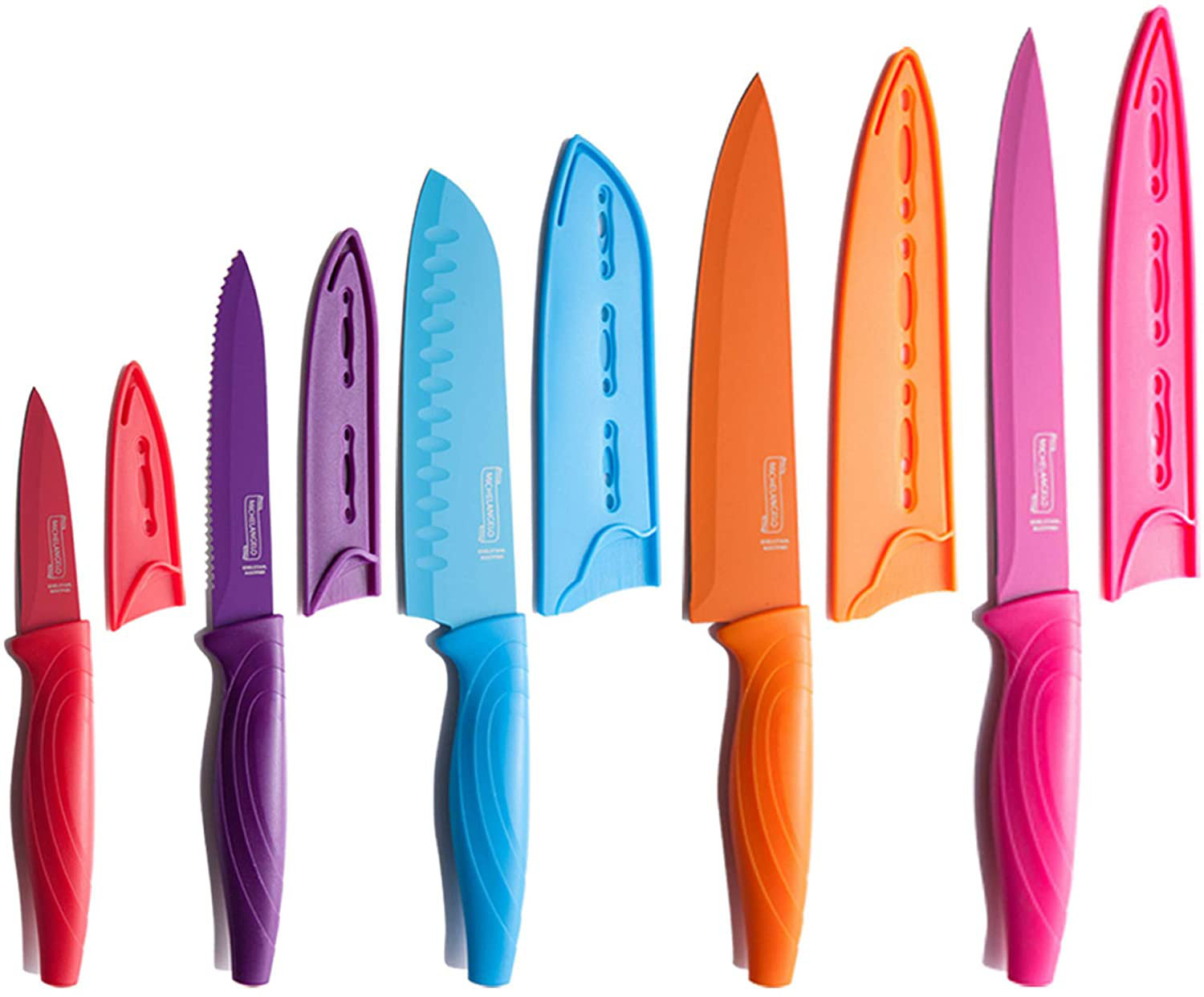 Knife Blade Guards, 10 Piece Knife Sheath Set