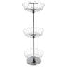 Rebrilliant Three Tier Revolving Shoe Tree Orgainzer Rack With Chrome ...