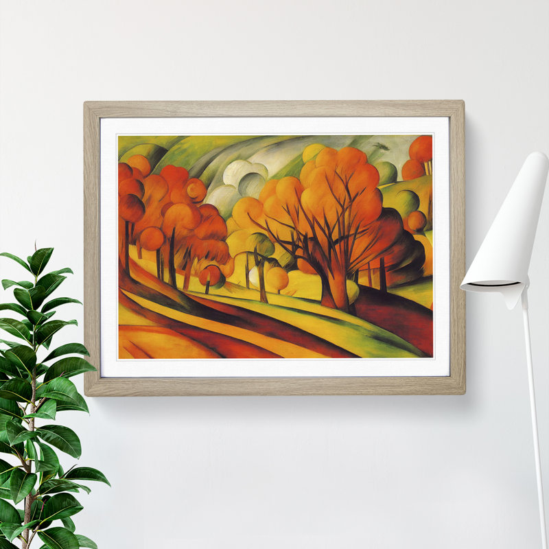 A Tremendous Autumn Forest - Framed Print