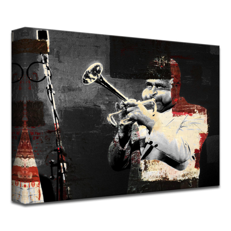 « the couleur of jazz xix »-impression sur toile