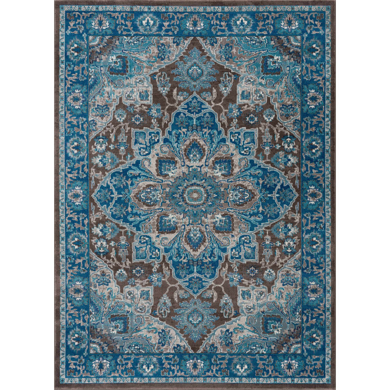 Dunshee Oriental Indoor Rug, Rectangle 5'3" x 7'3"