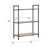 Antique Oak & Sandy Gray Finish Bookshelf