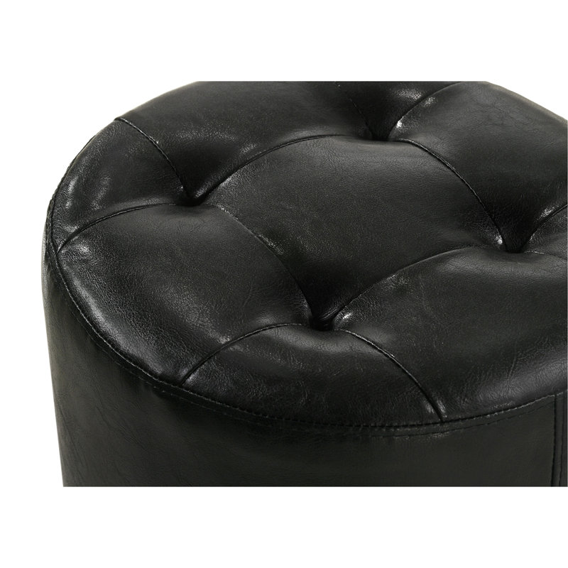 Tabouret de coiffeuse pivotant 1 pièce, Noir
