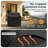 Heavy Duty Premium Patio Chair Cover – Breathable, Heavy-Duty Protector with Water-Resistant PVC, Adjustable Elastic Hem, Click-Close Straps, and Air Vents - Hyslop-937363119