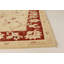 Tapis de zone en laine beige/brun 4 pi 10 po x 6 pi 4 po one-of-kind à la main-noué la 2010 chobi Gilberte