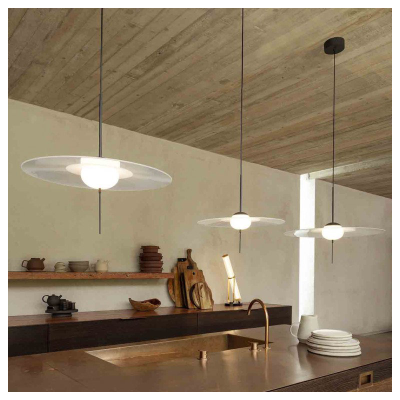Mono 1 - Light LED Chandelier, 19.06" H x 19.69" W x 19.69" D