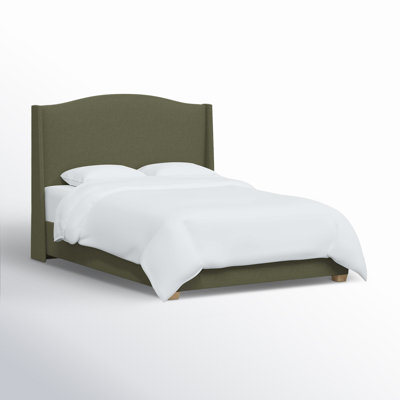Allis Wingback Platform Bed
