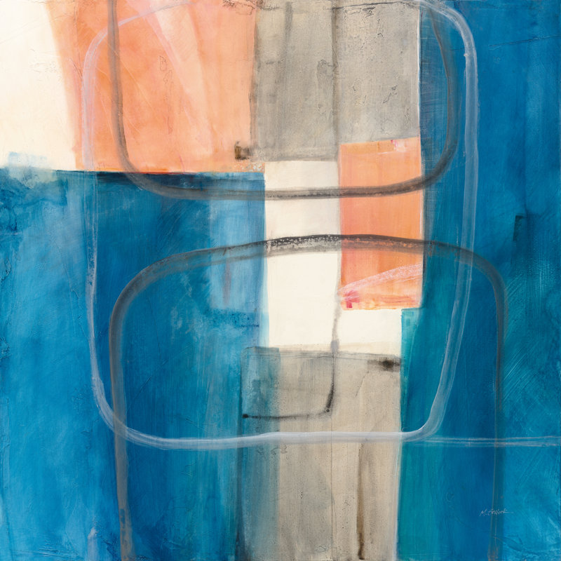 Passage II V2 by Mike Schick - Wrapped Canvas Painting, 76cm H x 76cm W x 3.8cm D