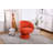 Huertes Upholstered Swivel Armchair-1240073371