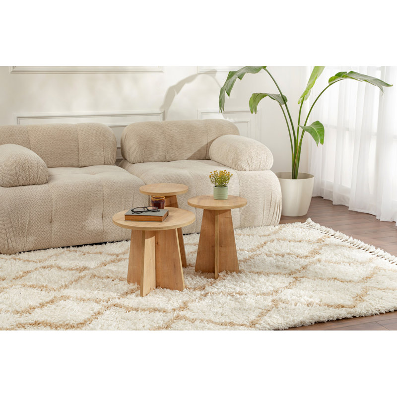 Nordure Coffee Table, Beige