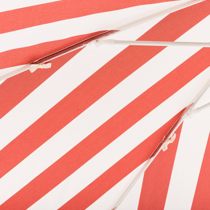 Amalfi Umbrella, Red/White 