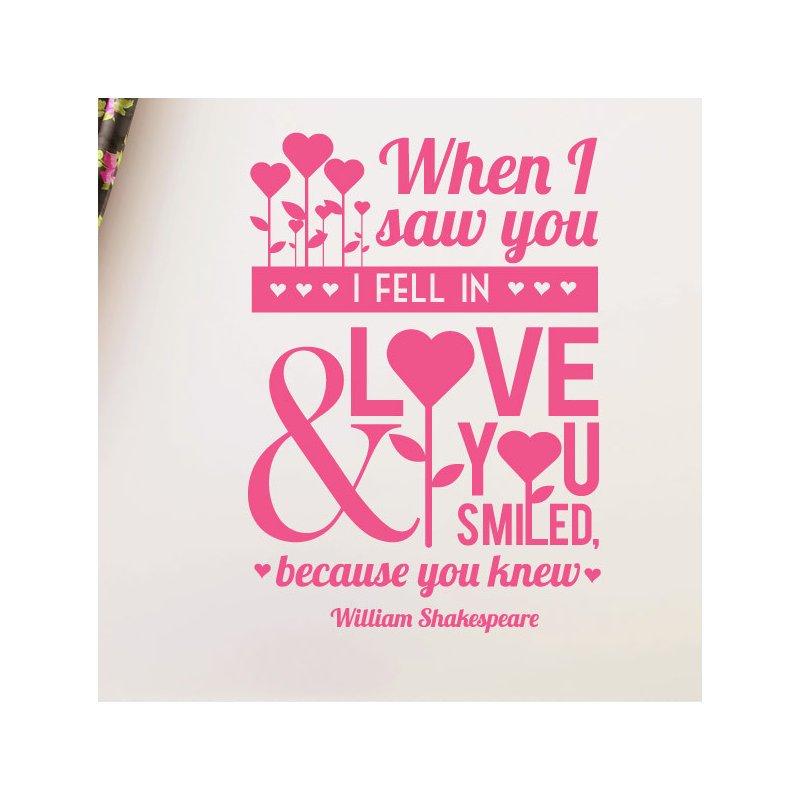 Wall Decal, Medium, Pink