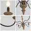 Lustre 6 lumières 34 po French Country