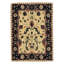 Wool Oriental Area Rug in Beige/Black-45411033