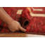 Tapis oriental rouge marocain 7 x 10