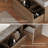 48" Walnut Bathroom Vanity with Sink, Modern Brown Wood Single Vanity Cabinet with Storage, Minimalist Design Bathroom Cabinet Including Drain Assembly-378520770-383397625-374735201