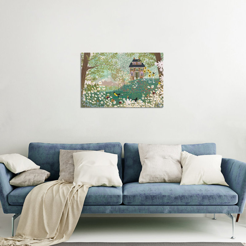 «Garden Dream» par Joy Laforme - impression non encadrée, H 16 po x l 24 po x P 0,25 po