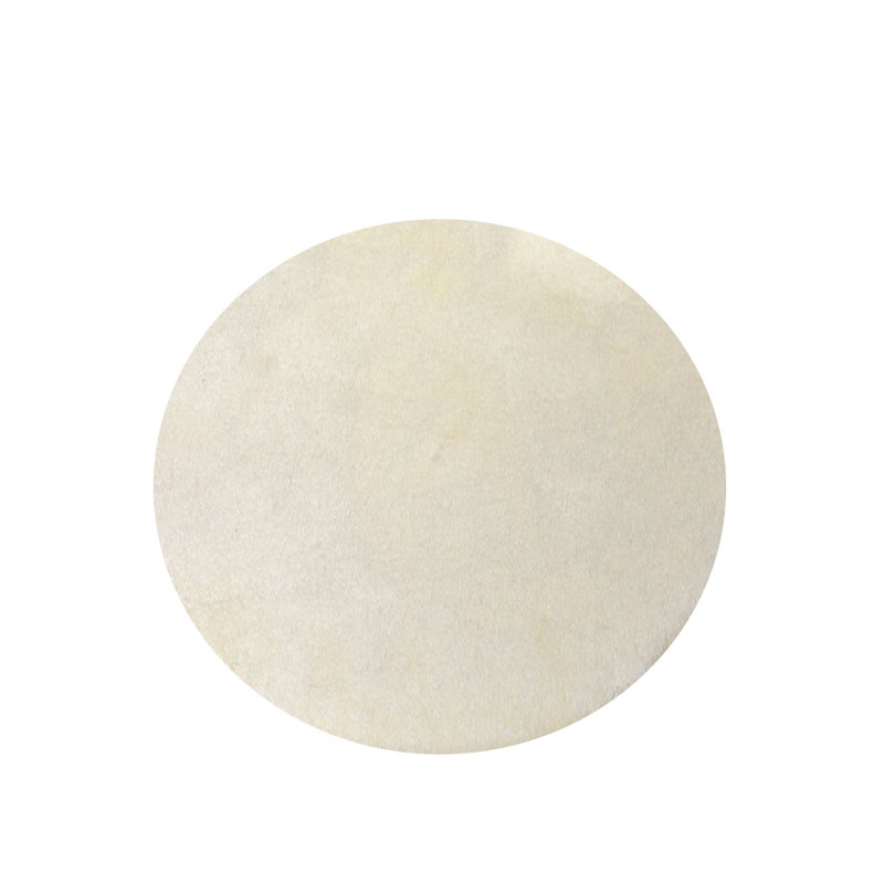 Premium 100% Acrylic Carpet, Ecru Color, 35.4 in Diameter | Pile Height: 0.7-1.2 in, 3.2 lbs/sq ft | Antibacterial, Non-Slip Underside, Machine Washable | Perfect for Living Room, Bedroom, & Play Areas