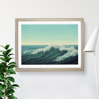 XH1022-6319X Movement Of The Ocean Vol.2 - Single Picture Frame Print