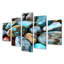 Ensemble de 5 roches turquoise et spirituelles-2045658341